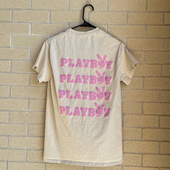 Playboy Men’s Crew Neck Tshirt S - Picture 2 of 4